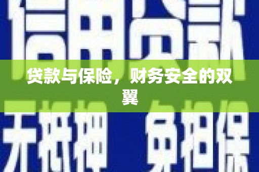 海原贷款与保险，财务安全的双翼