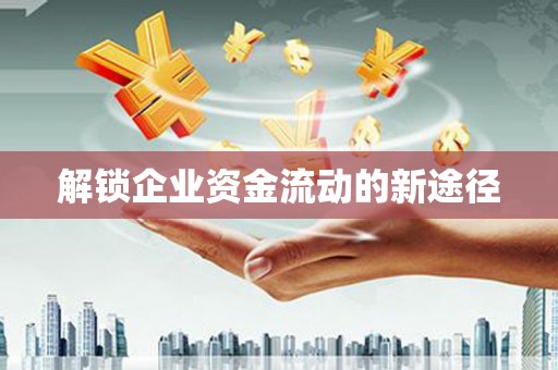 海原解锁企业资金流动的新途径