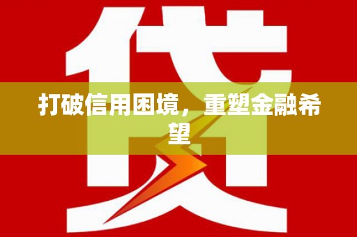 海原打破信用困境，重塑金融希望