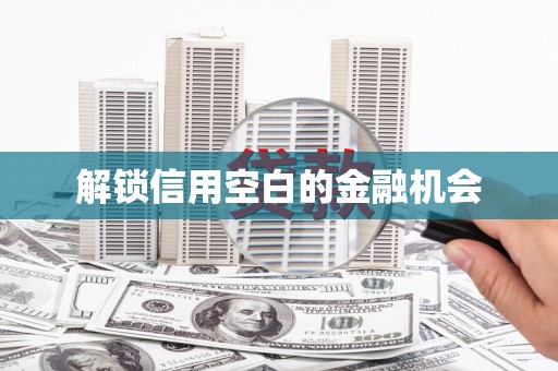 海原解锁信用空白的金融机会