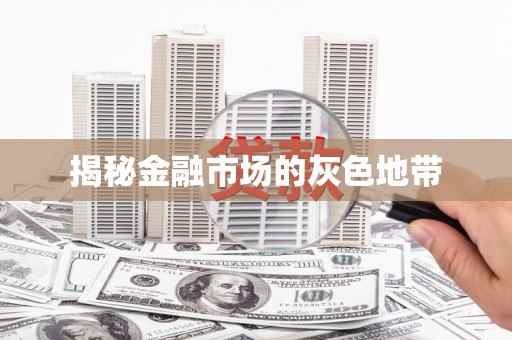 海原揭秘金融市场的灰色地带