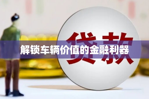 海原解锁车辆价值的金融利器