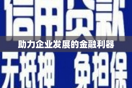 海原助力企业发展的金融利器