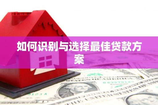 海原如何识别与选择最佳贷款方案